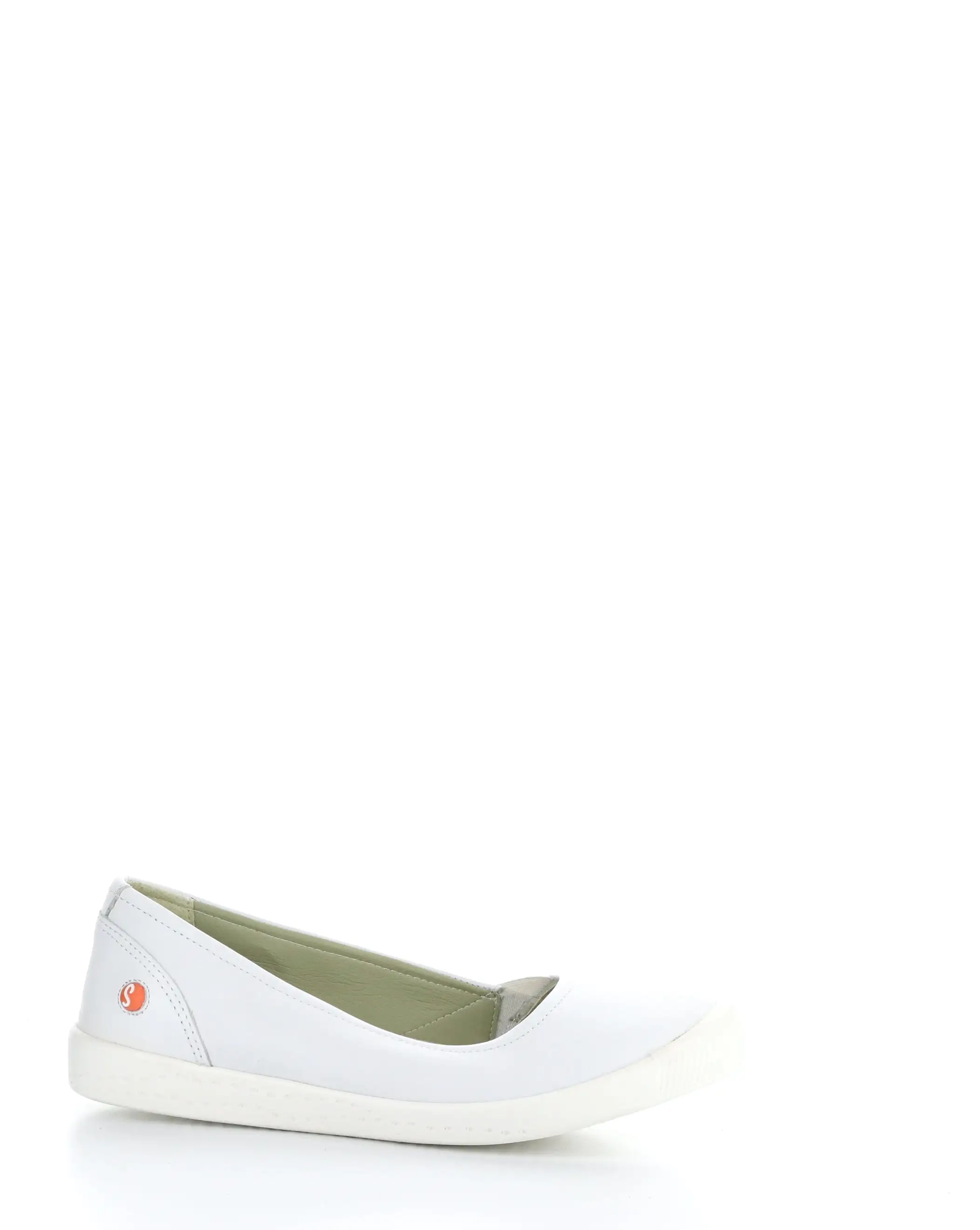 ILSA676SOF 007 WHITE Round Toe Shoes