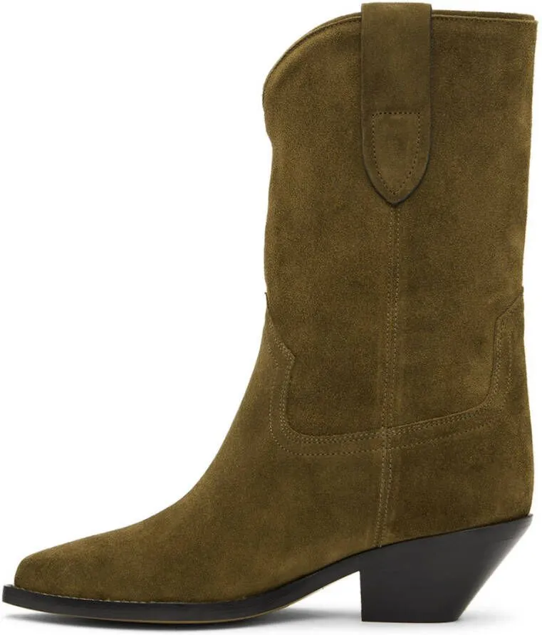 Isabel Marant Khaki Dahope Boots