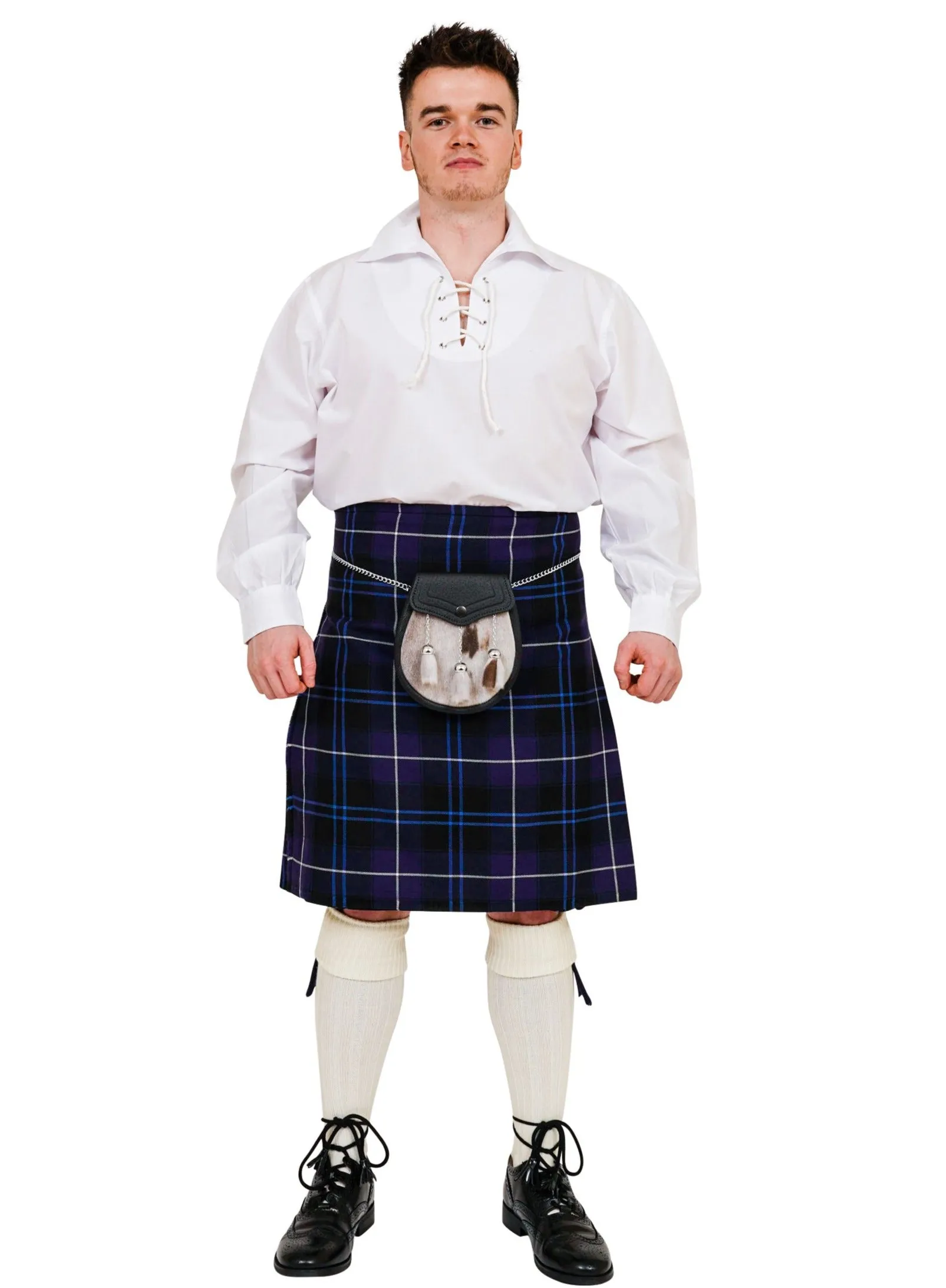 Jacobite kilt hire outfit incl shirt to keep