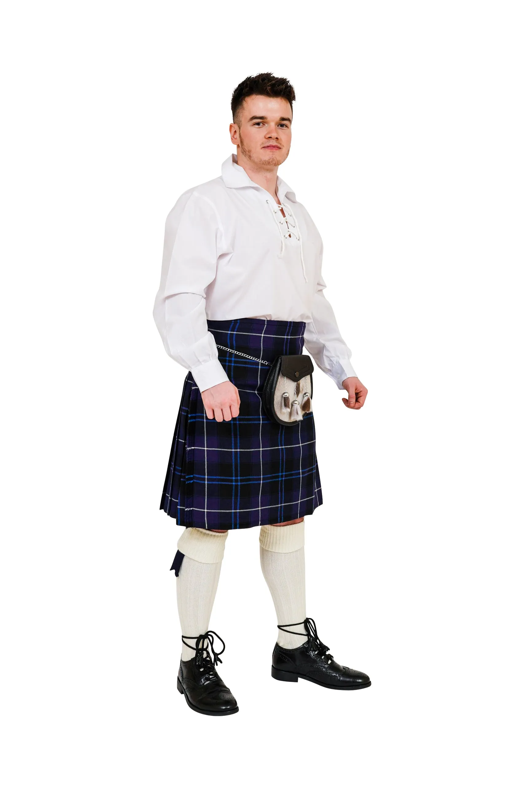 Jacobite kilt hire outfit incl shirt to keep