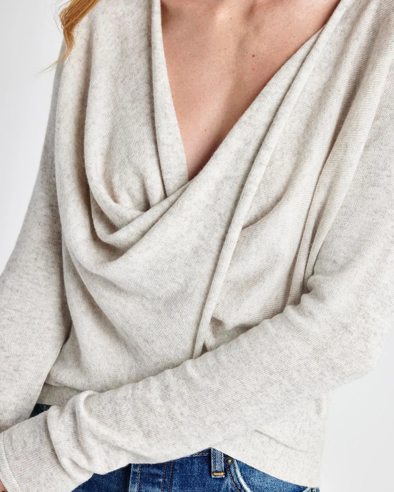 Johari Cashmere Wrap Sweater