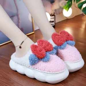 Kawaii Pastel Colors Cute Bow Slippers ON889