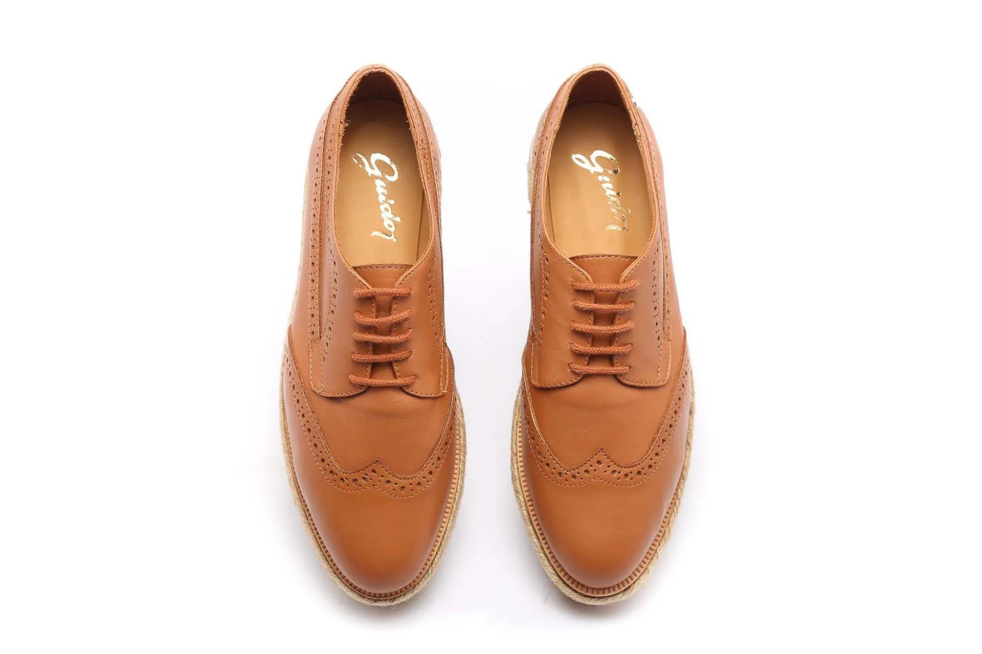 Lace-Up 801 Tan Yute