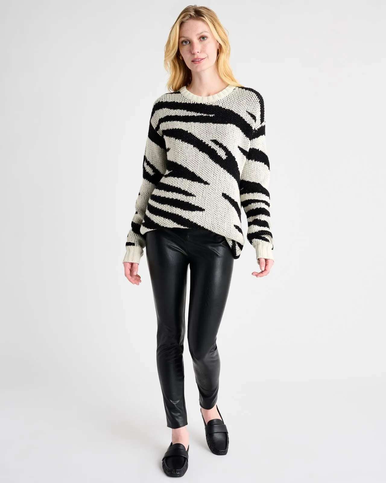 Lana Cashblend Zebra Sweater