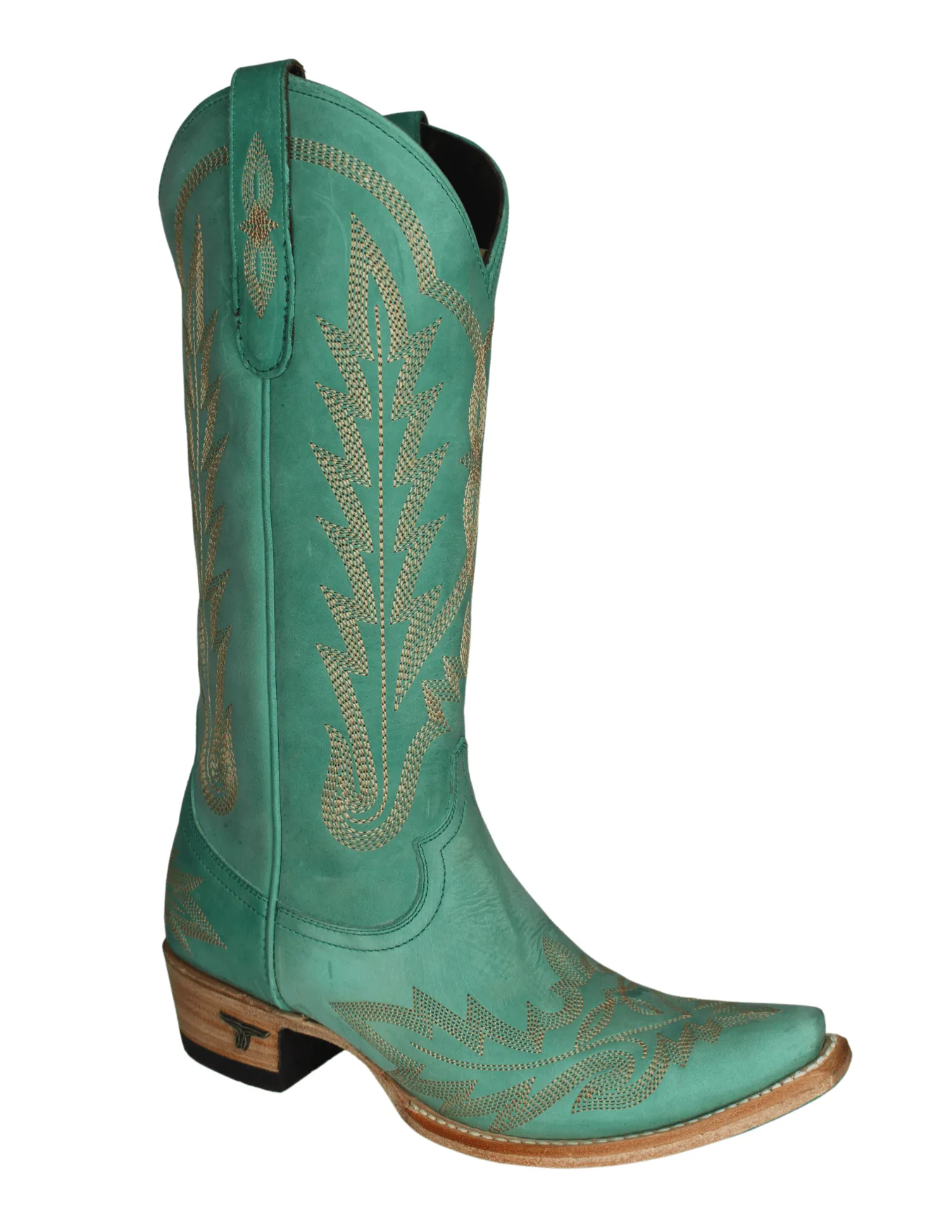 Lane Womens Lexington Taos Turquoise Boots