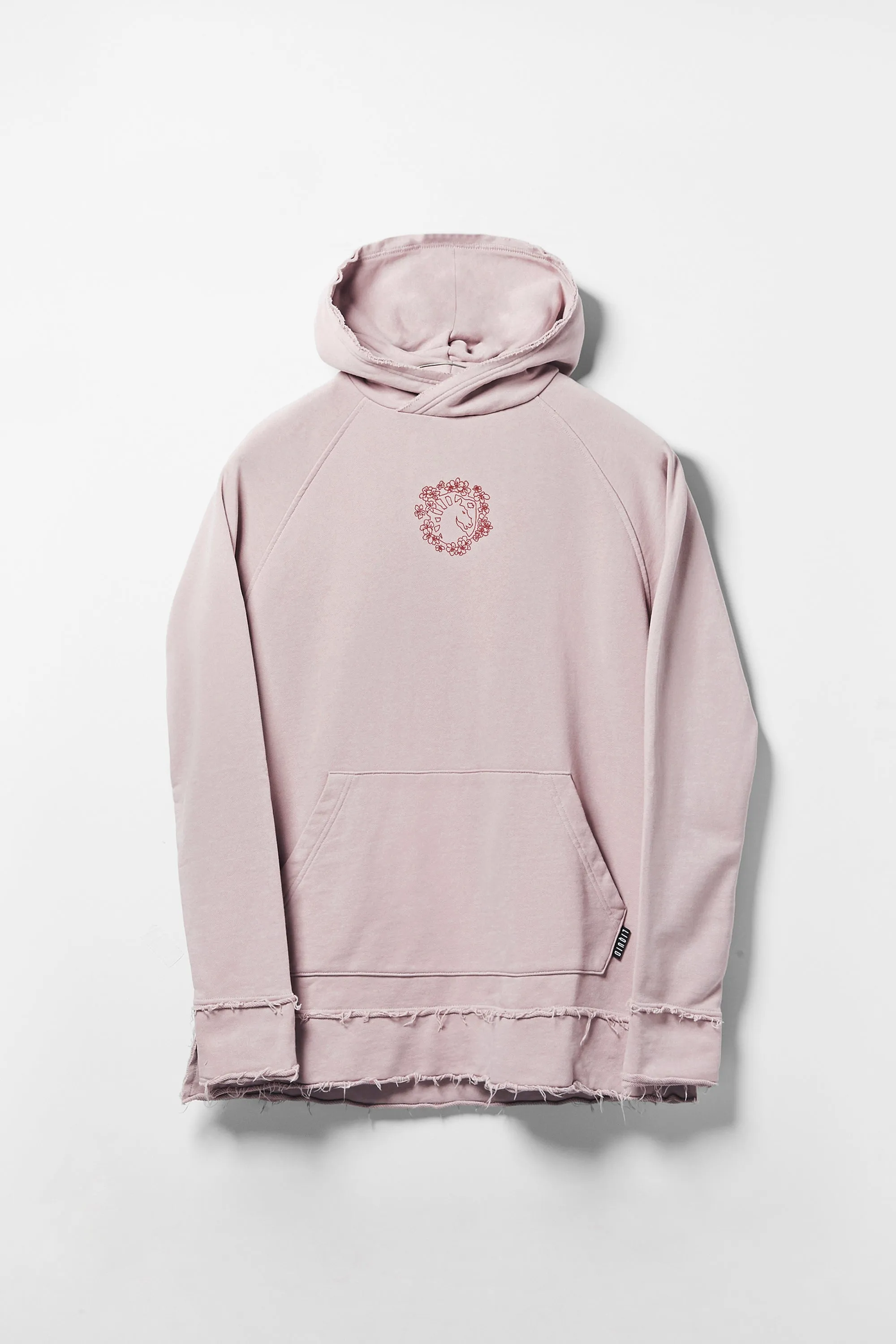 LIQUID X NARUTO 20Y FRAYED PULLOVER CHERRY BLOSSOM TEAM 7 HOODIE