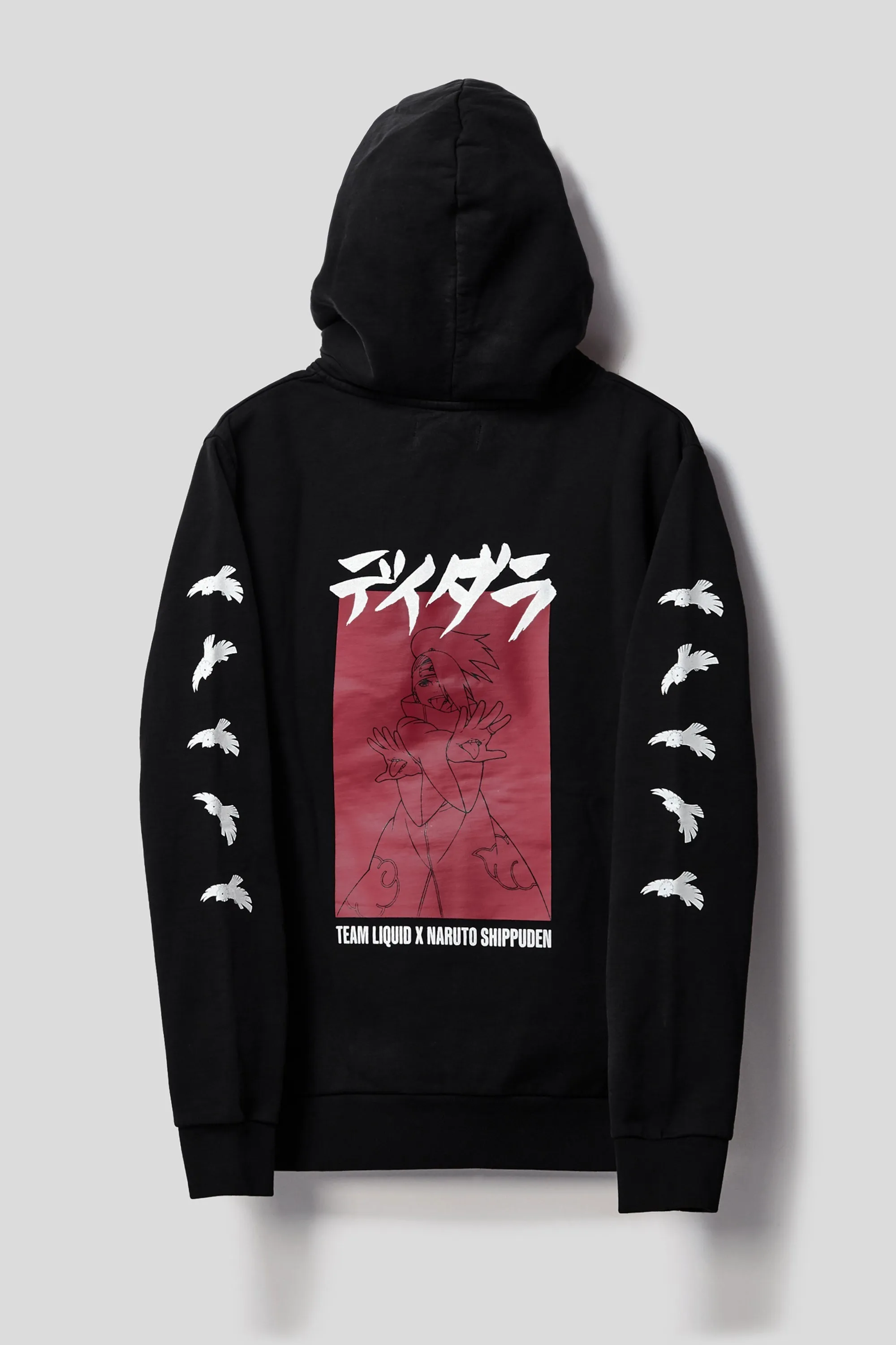 LIQUID x NARUTO AKATSUKI DEIDARA ARTWORK HOODIE