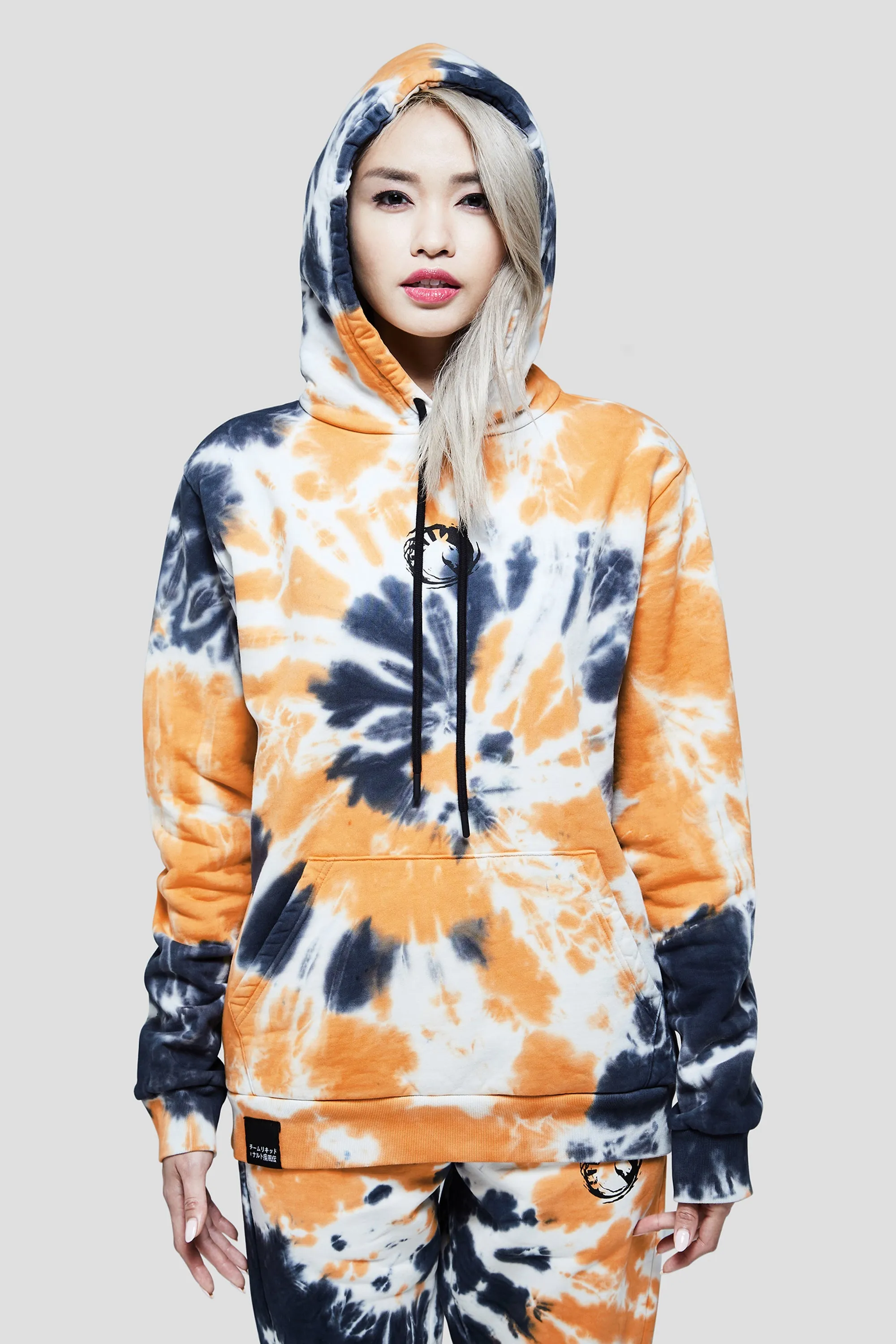 LIQUID x NARUTO NARUTO UNIVERSE DYE HOODIE