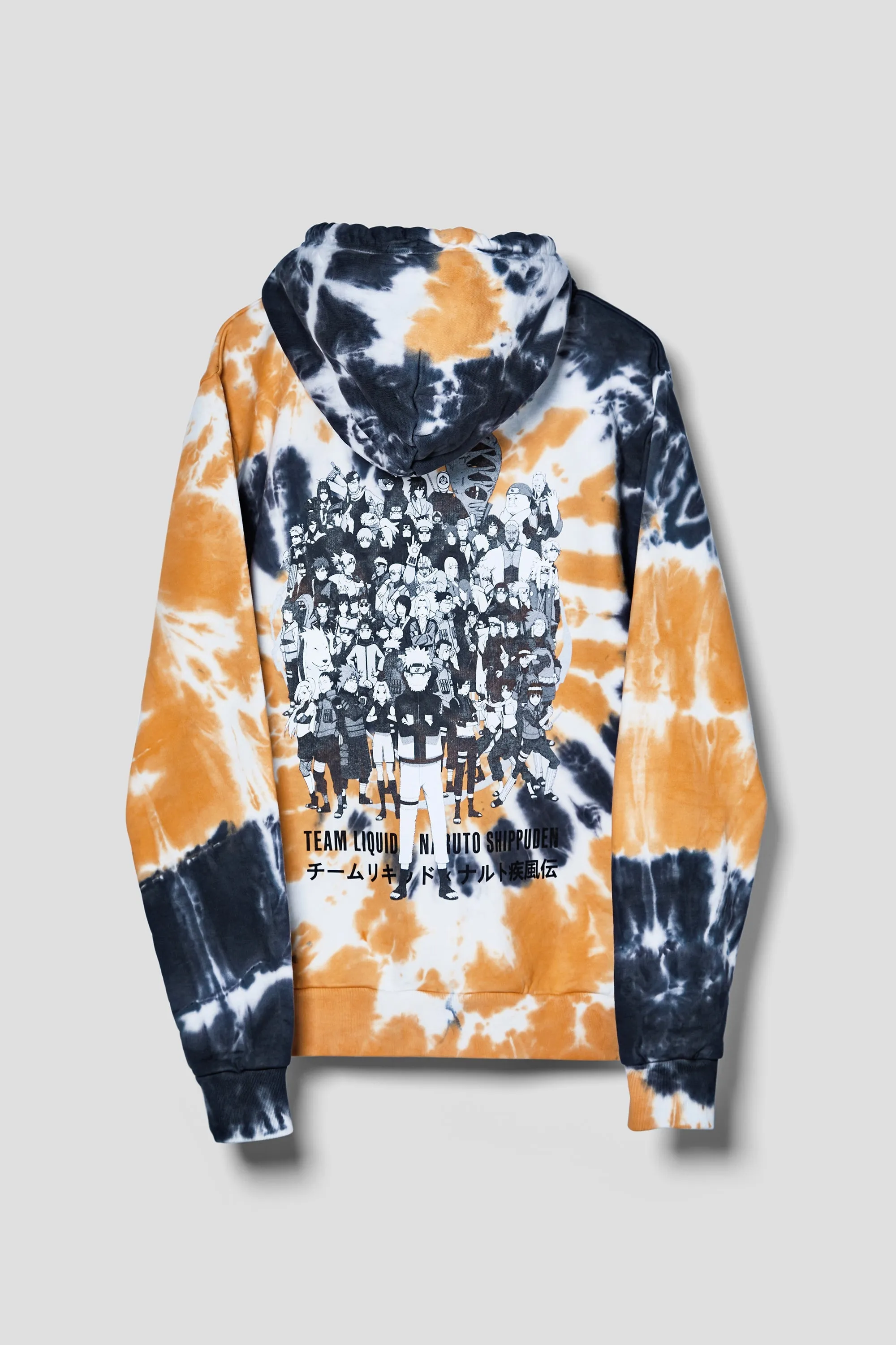 LIQUID x NARUTO NARUTO UNIVERSE DYE HOODIE