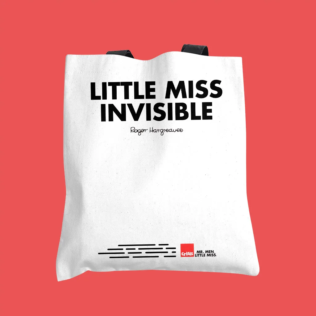 Little Miss Invisible Keyhole Tote Bag