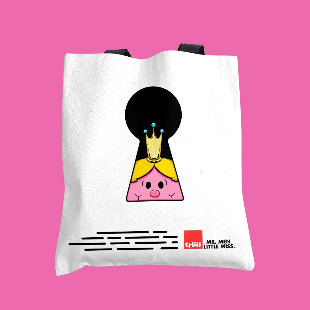 Little Miss Princess Keyhole Tote Bag