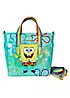 Loungefly Nickelodeon Spongebob 25th Anniversary Imagination Convertible Tote Bag