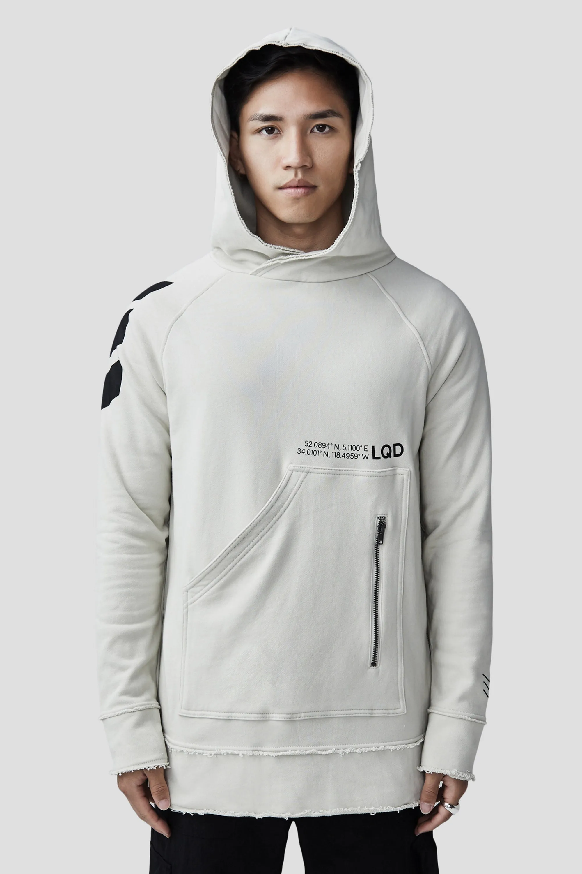 LQD V3 SQUARE POCKET HOODIE