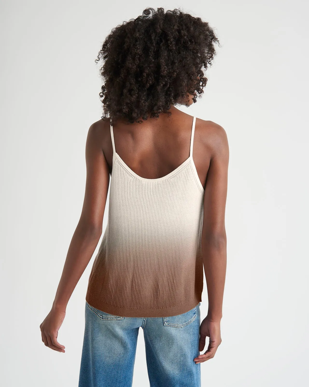 Luna Dip Dye Sweater Tank