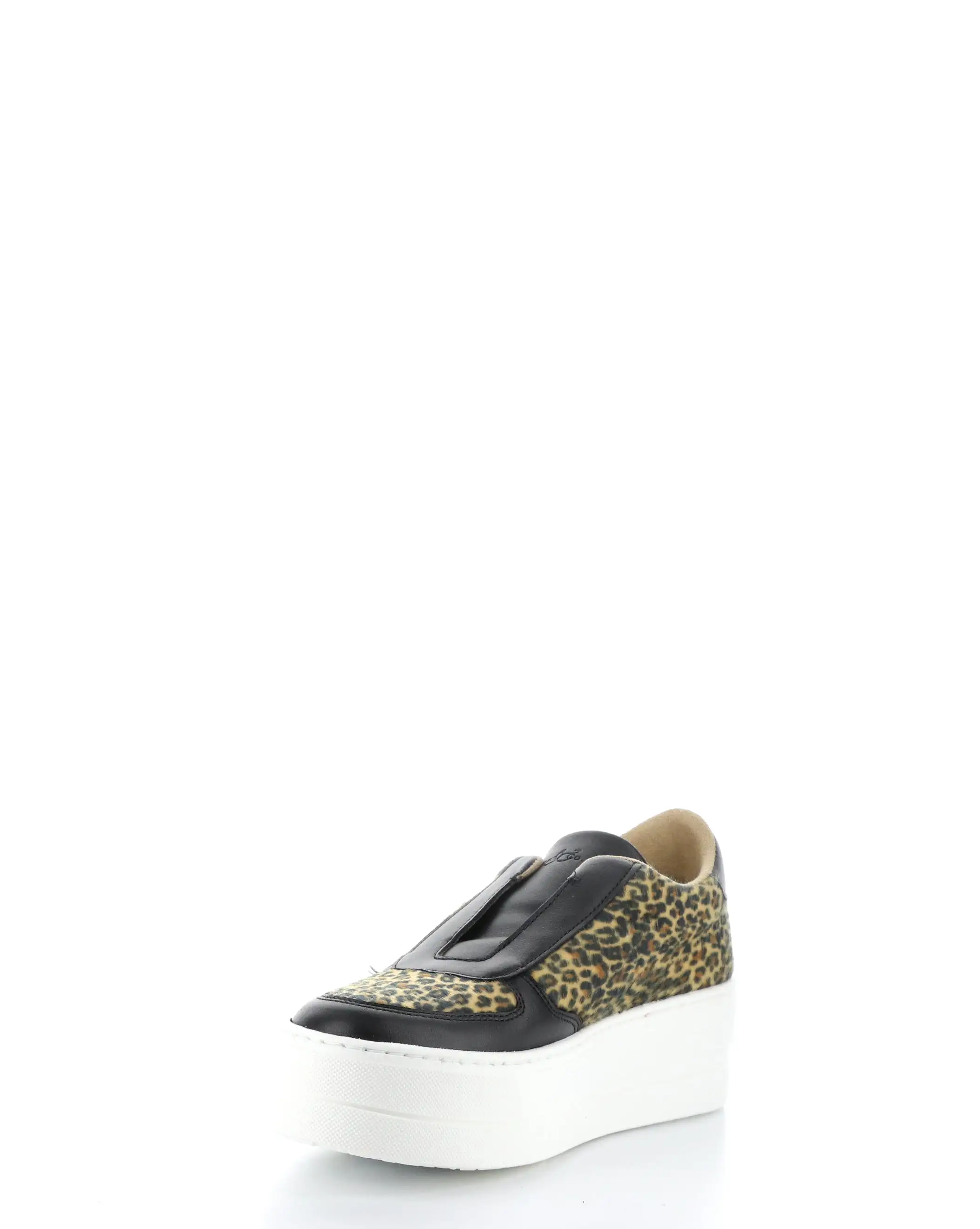 MAGALI BLACK/CAMEL Round Toe Shoes