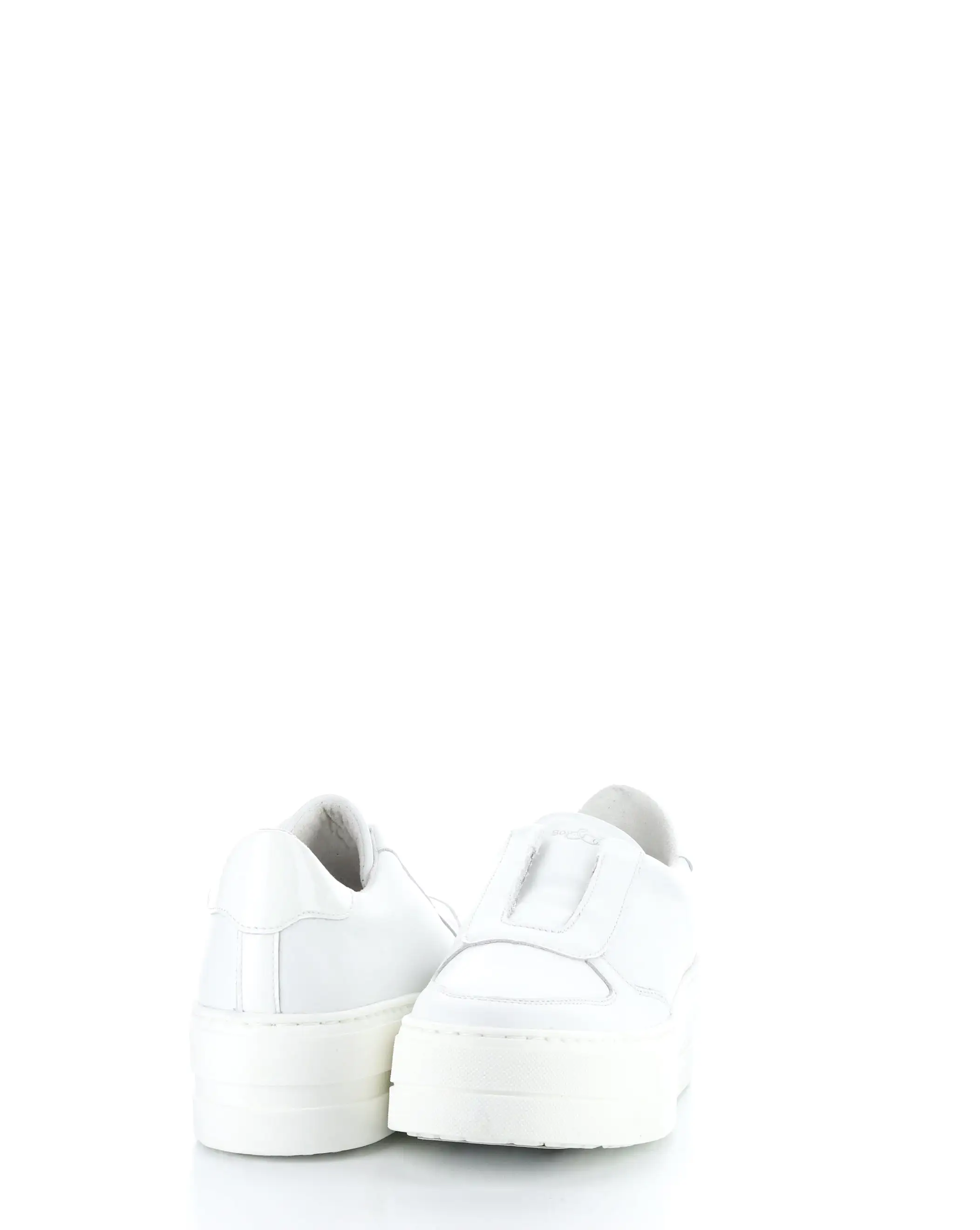 MAGALI WHITE Round Toe Shoes