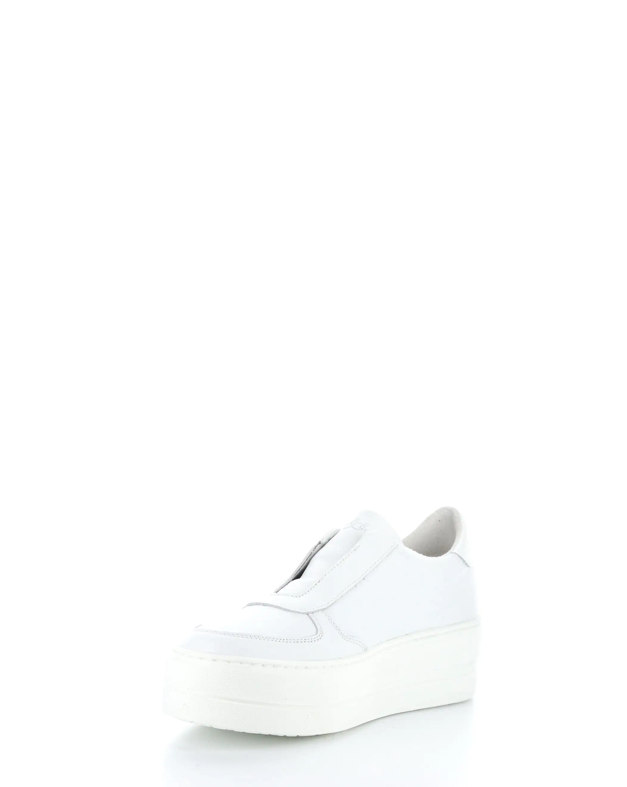 MAGALI WHITE Round Toe Shoes