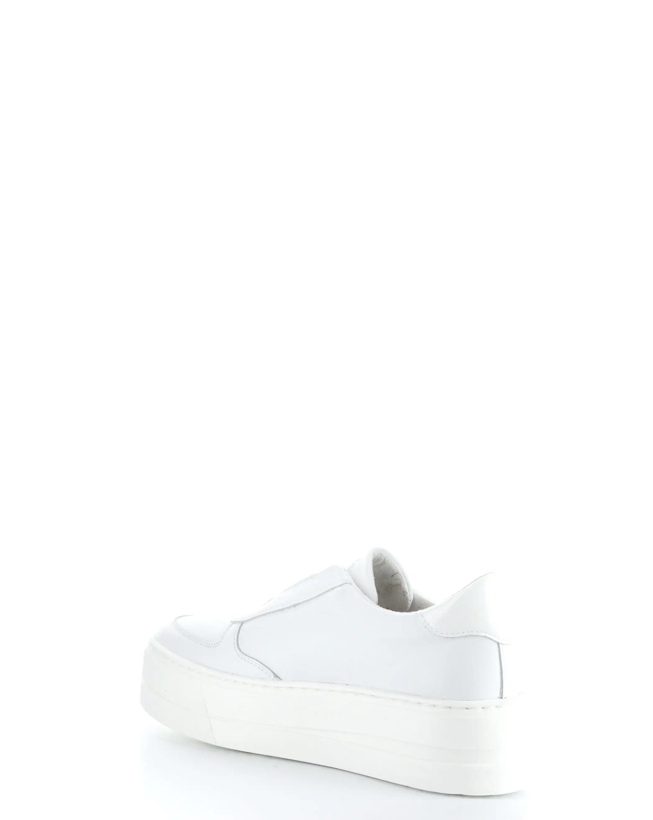 MAGALI WHITE Round Toe Shoes