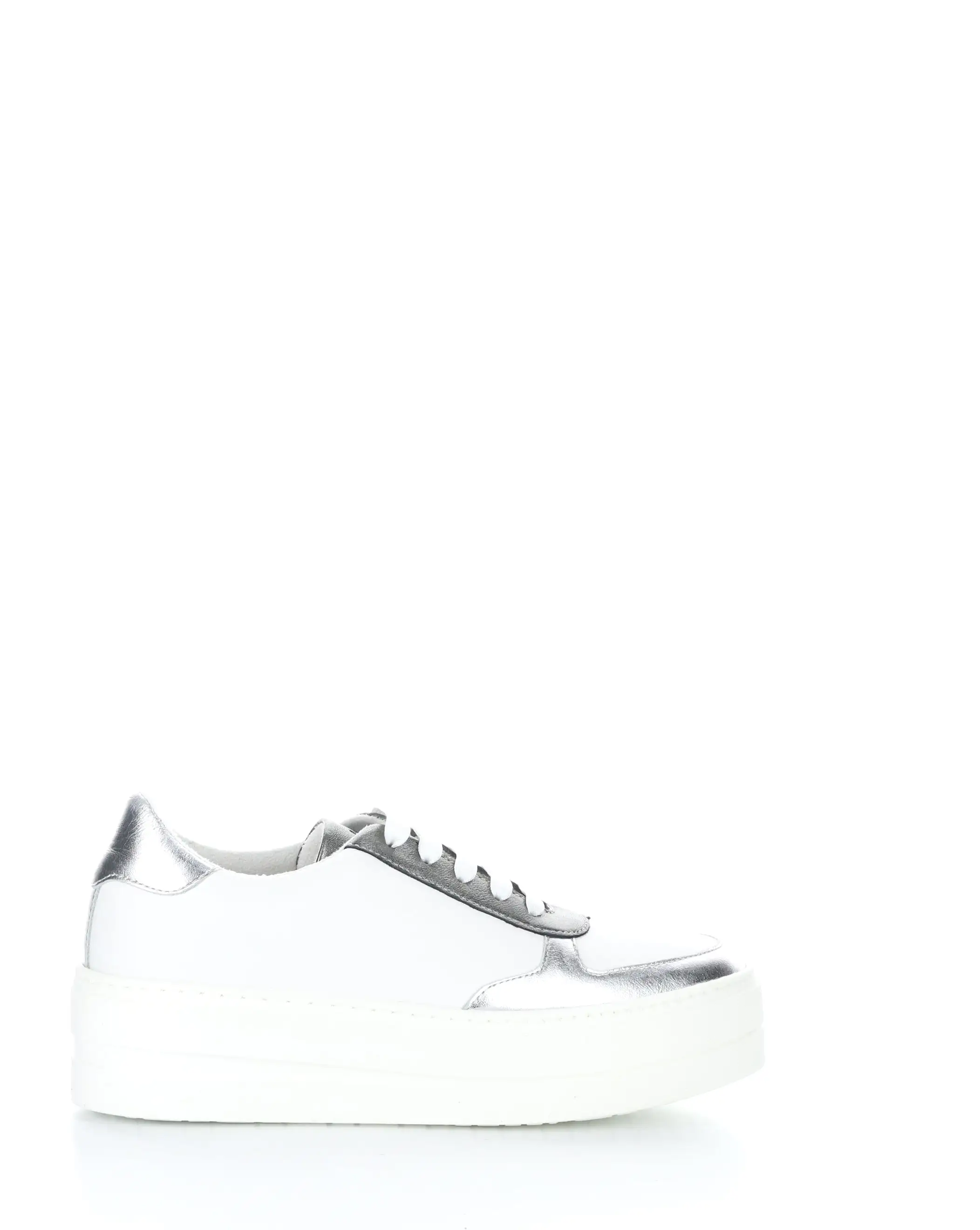 MAPUTO WHITE/SILVER/PEWTER Lace-up Shoes