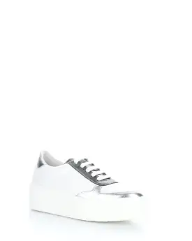 MAPUTO WHITE/SILVER/PEWTER Lace-up Shoes