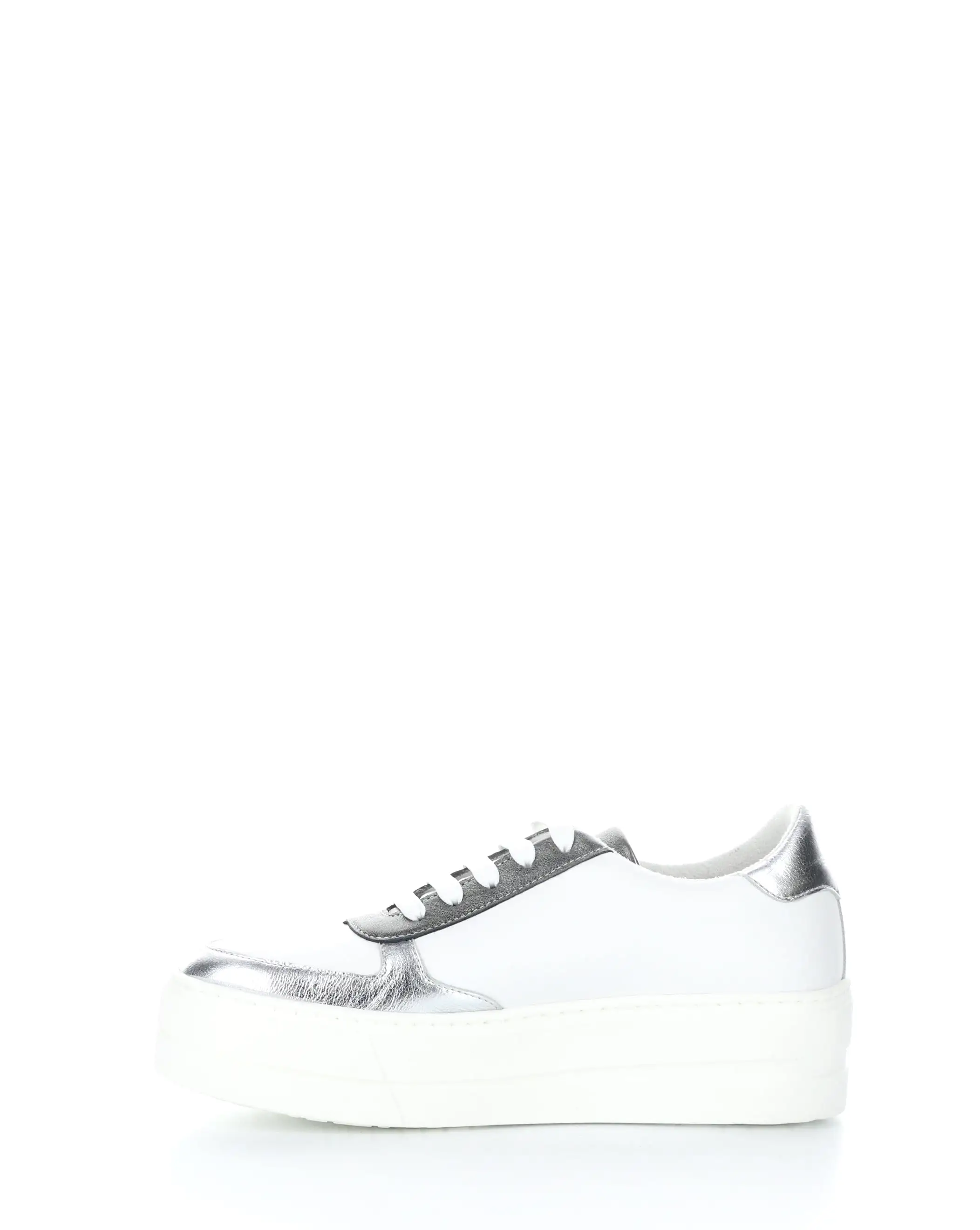 MAPUTO WHITE/SILVER/PEWTER Lace-up Shoes