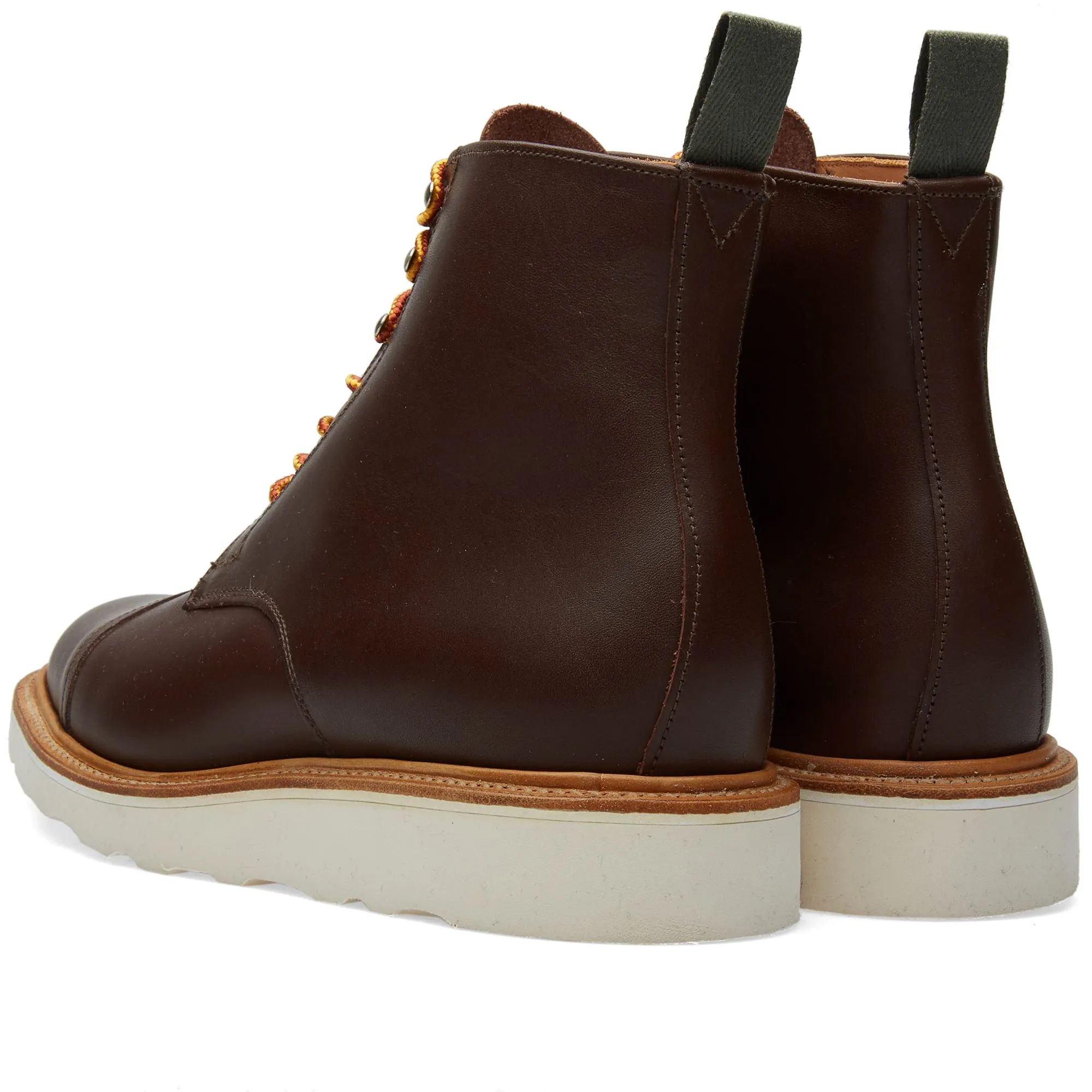 Mark McNairy Toe Cap Derby BootChocolate Waxy