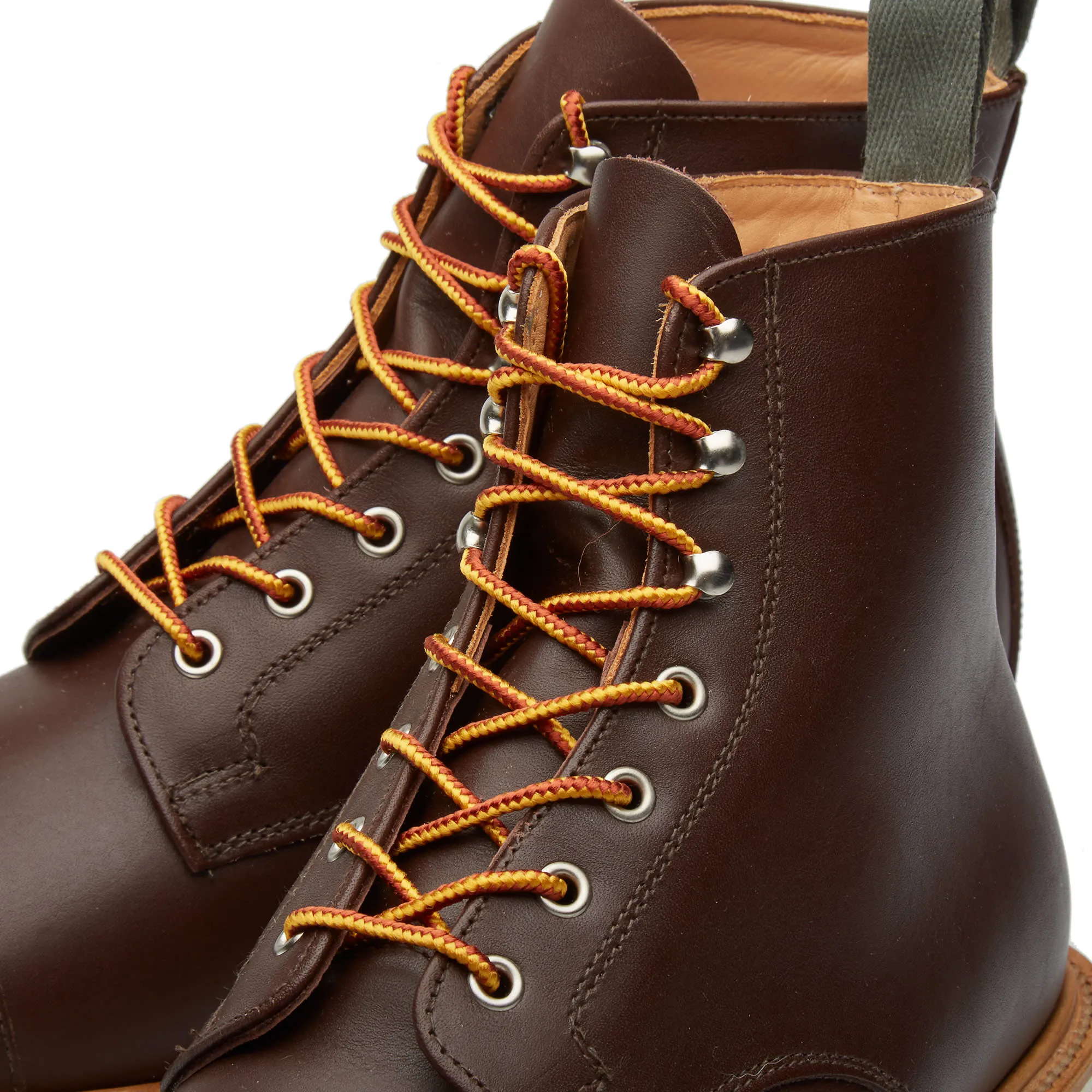 Mark McNairy Toe Cap Derby BootChocolate Waxy