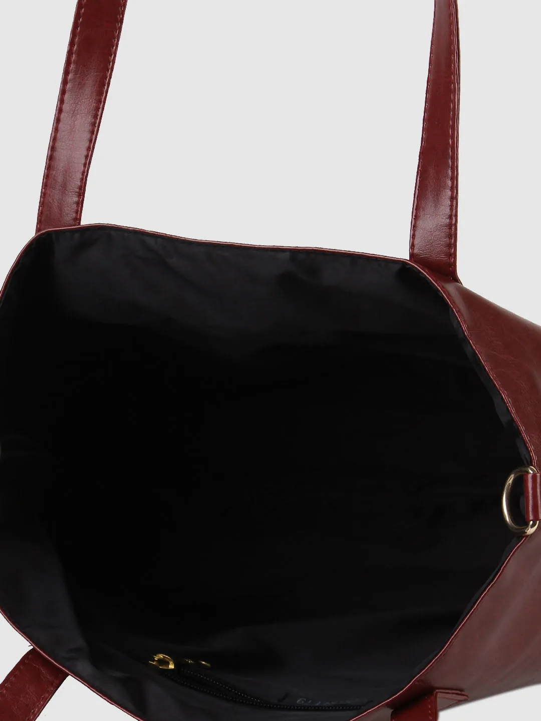 MaroonSolid Tote Bag