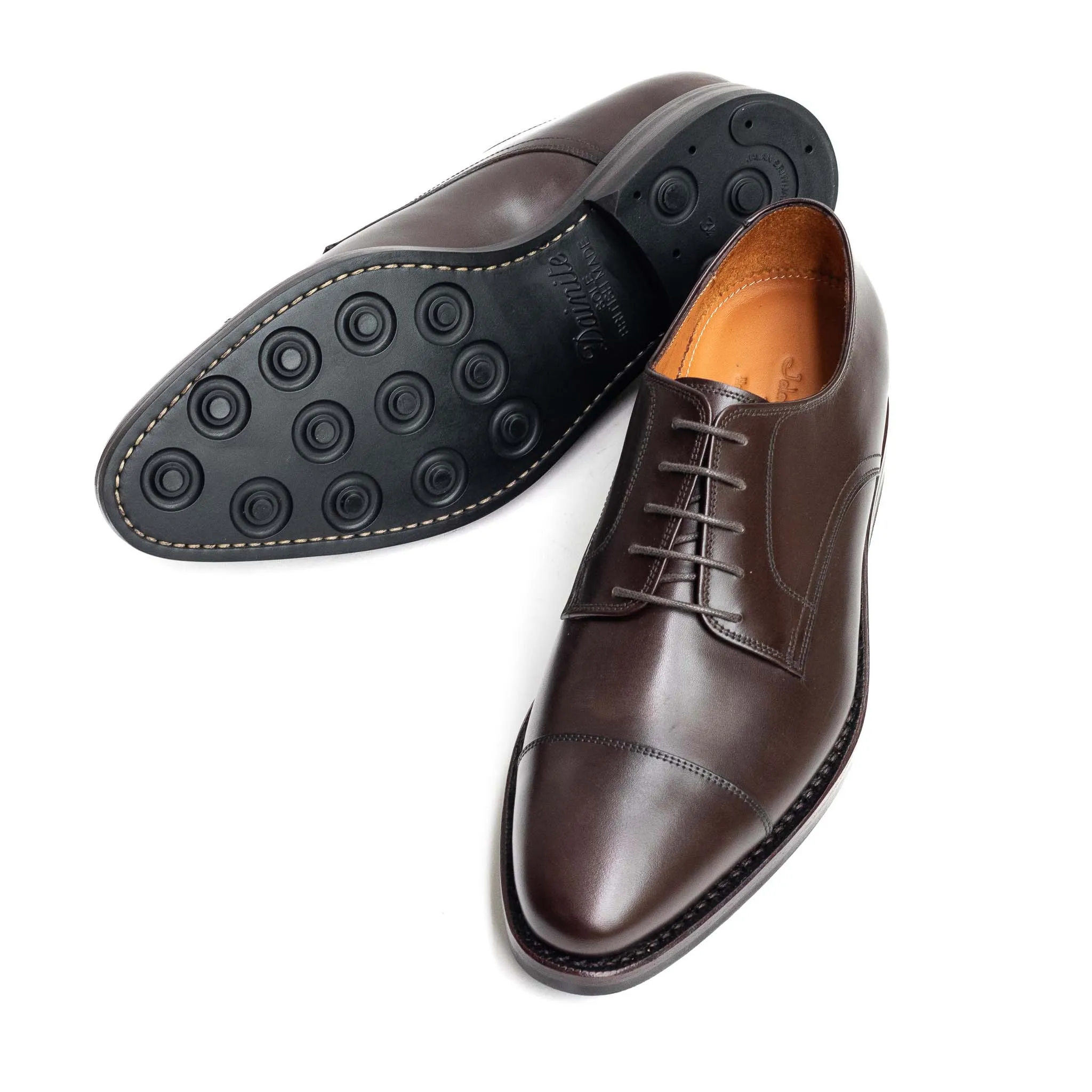 Men's Cap Toe Derby / Dark Brown Calf 98782