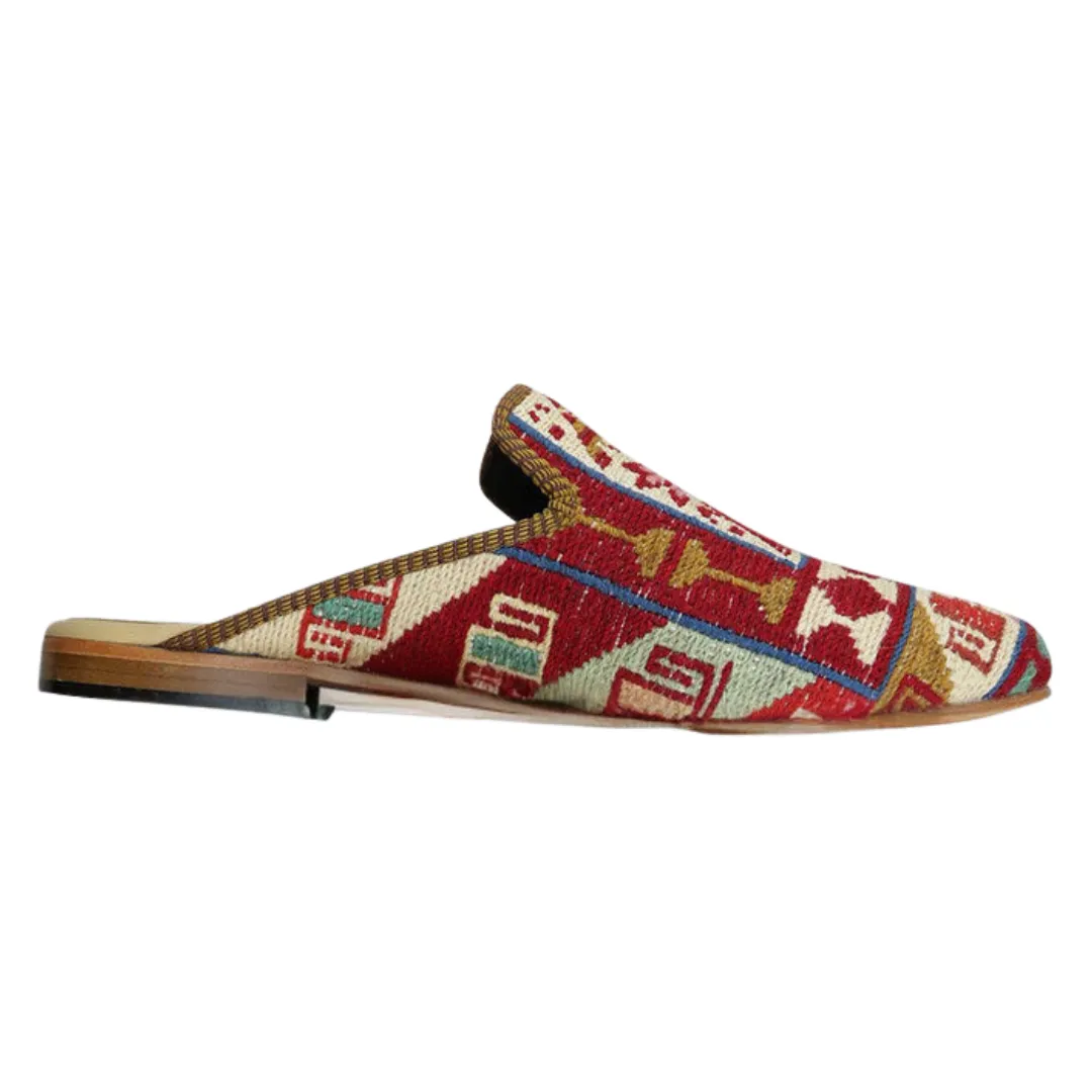 Men's Sumak Kilim Slippers - Size 12