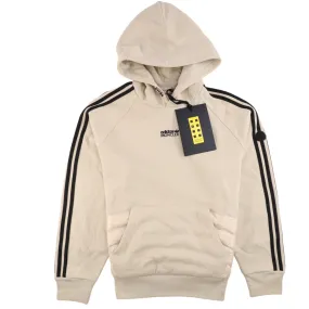 Men's X Adidas Logo Hoodie Beige Size M