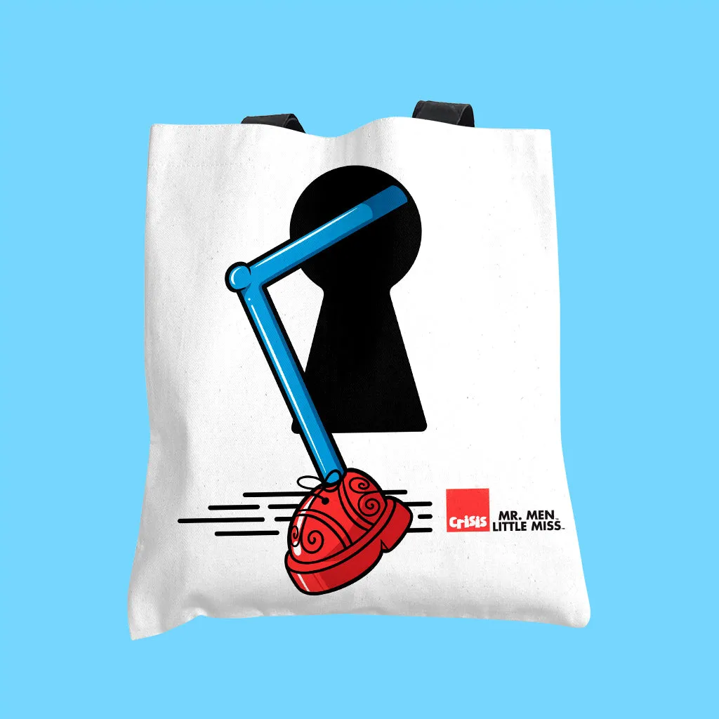 Mr. Tall Keyhole Tote Bag