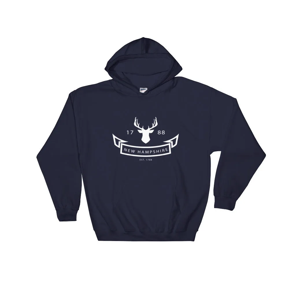 New Hampshire - Hooded Sweatshirt - Established