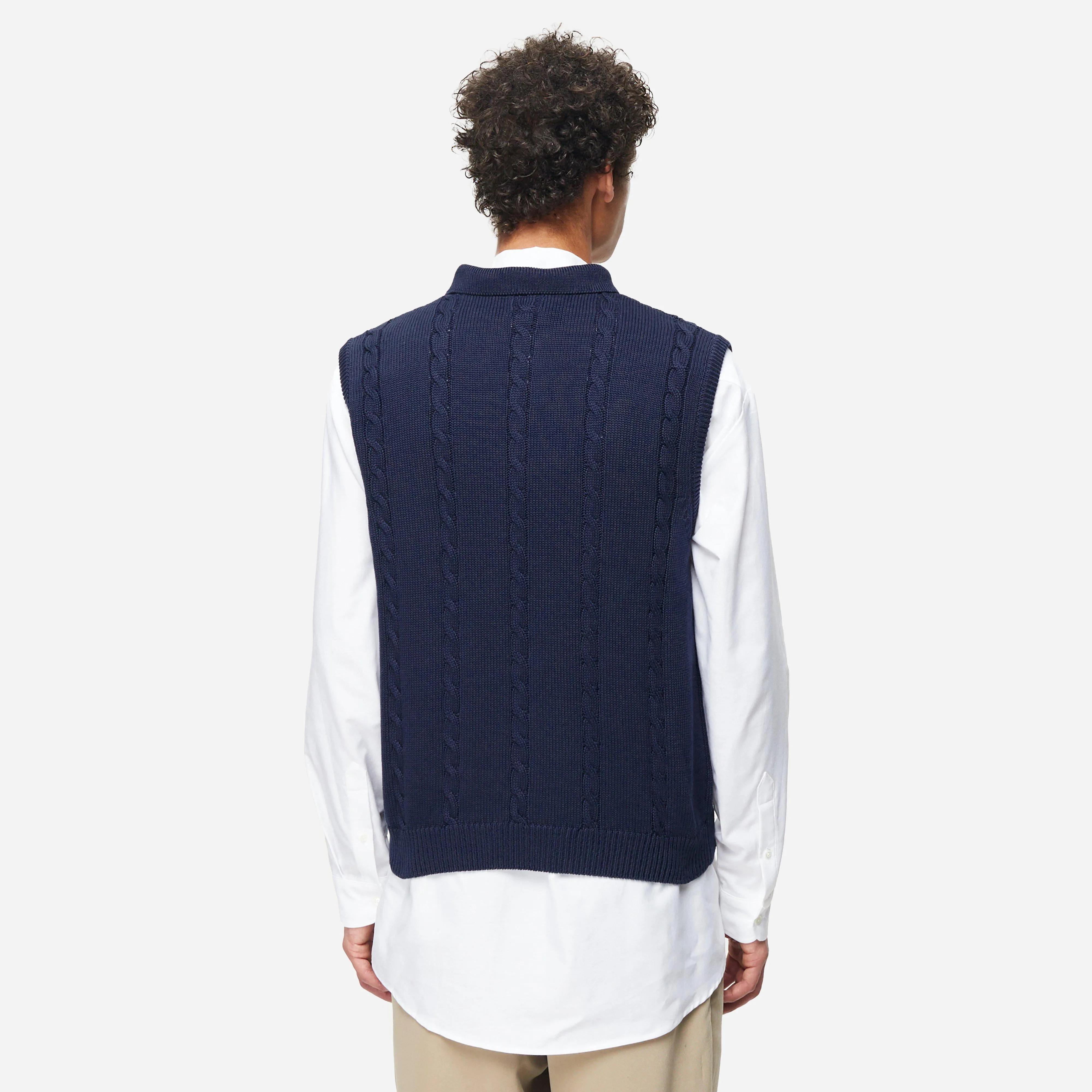 Noah Cable Sweater Vest