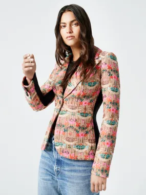 Patch Pocket Tux Stripe Blazer