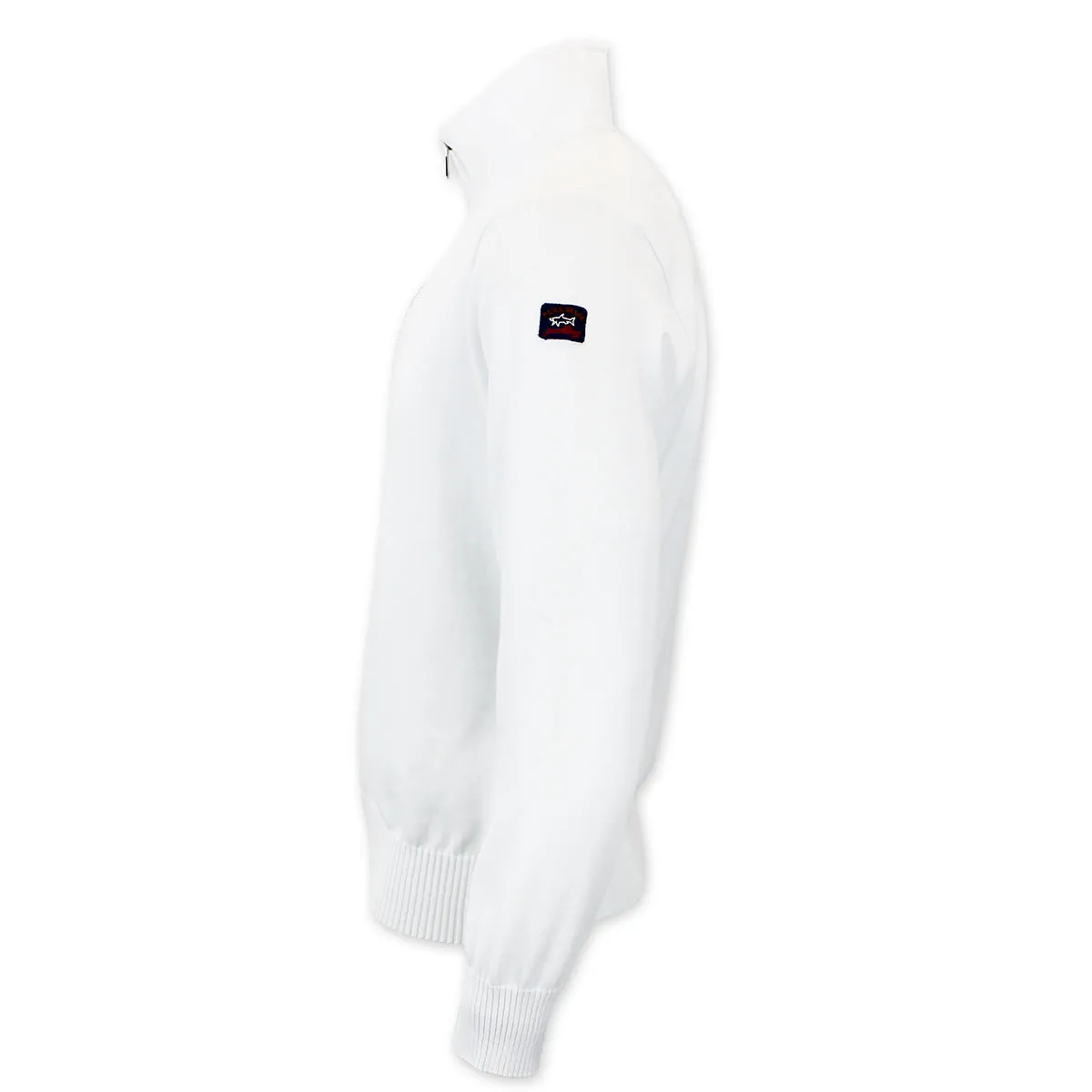 Paul & Shark - Watershed Quarter Zip Sweater in White