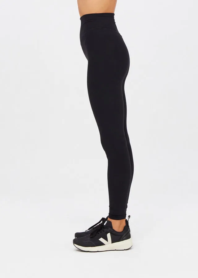 Peached High Rise Pant - Black