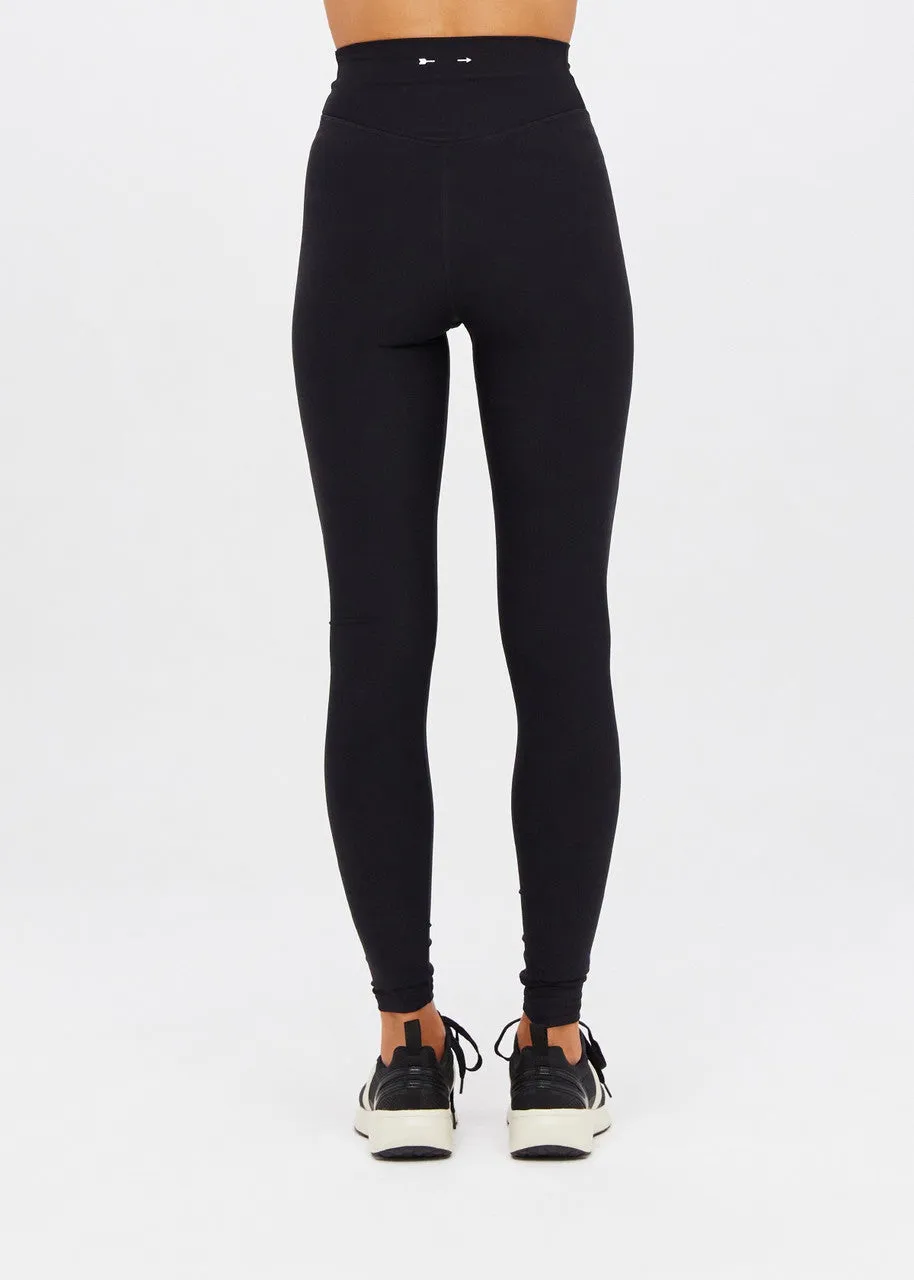 Peached High Rise Pant - Black