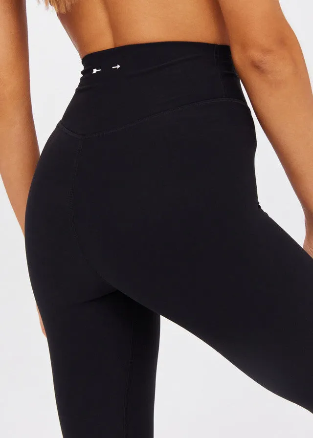 Peached High Rise Pant - Black