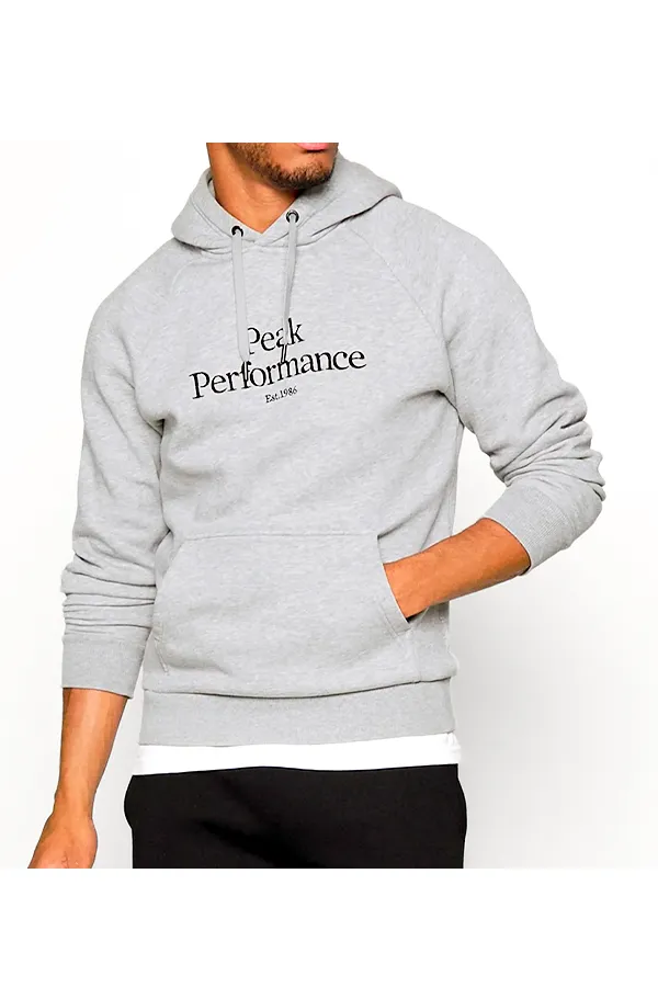 Peak Performance Original Hood Grey