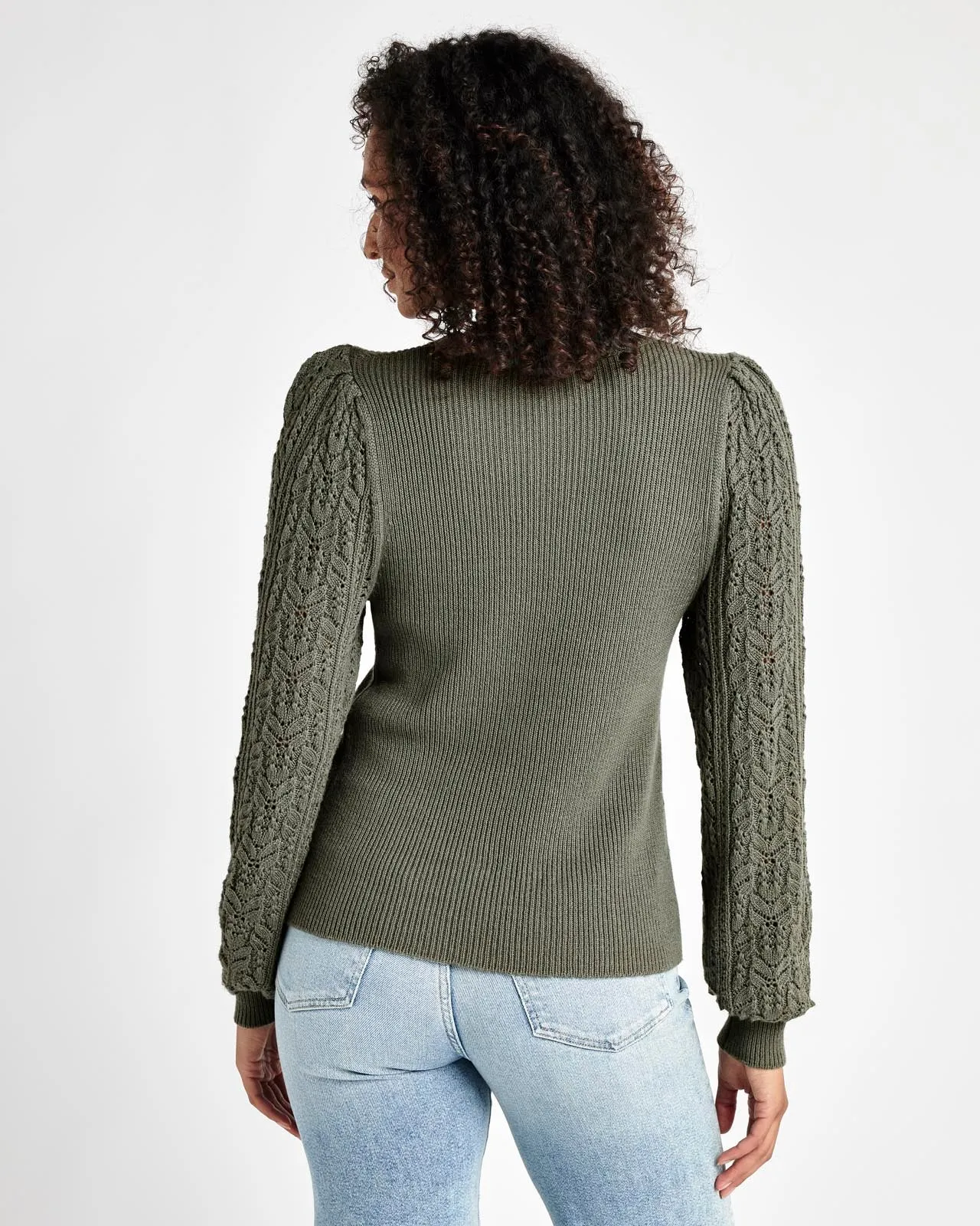 Phoebe Pointelle Sweater