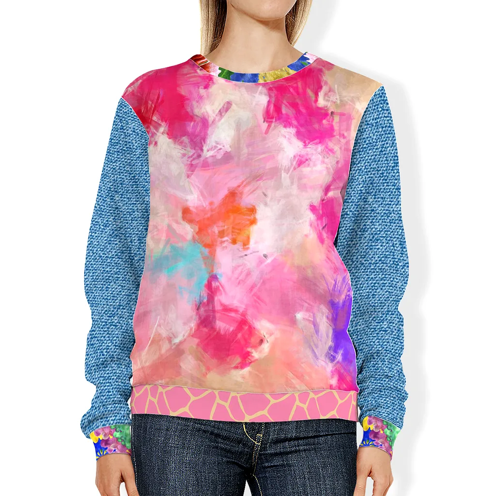 Pink Mirage Unisex Sweatshirt