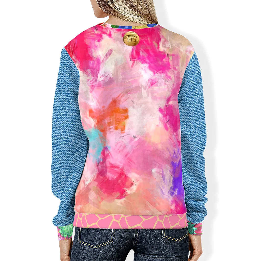 Pink Mirage Unisex Sweatshirt