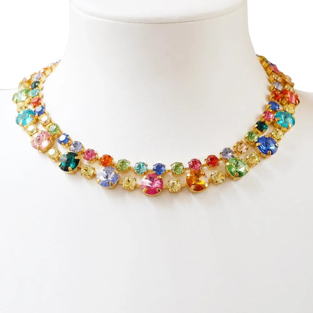 Pomona Necklace / Rainbow Combo