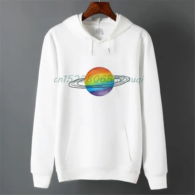 Pride LGBT Gay Love Lesbian Rainbow Fleece Hoodie