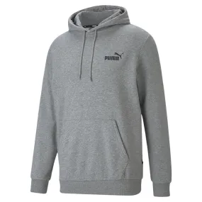 Puma Ess Small Logo Hoodie Fl Grey