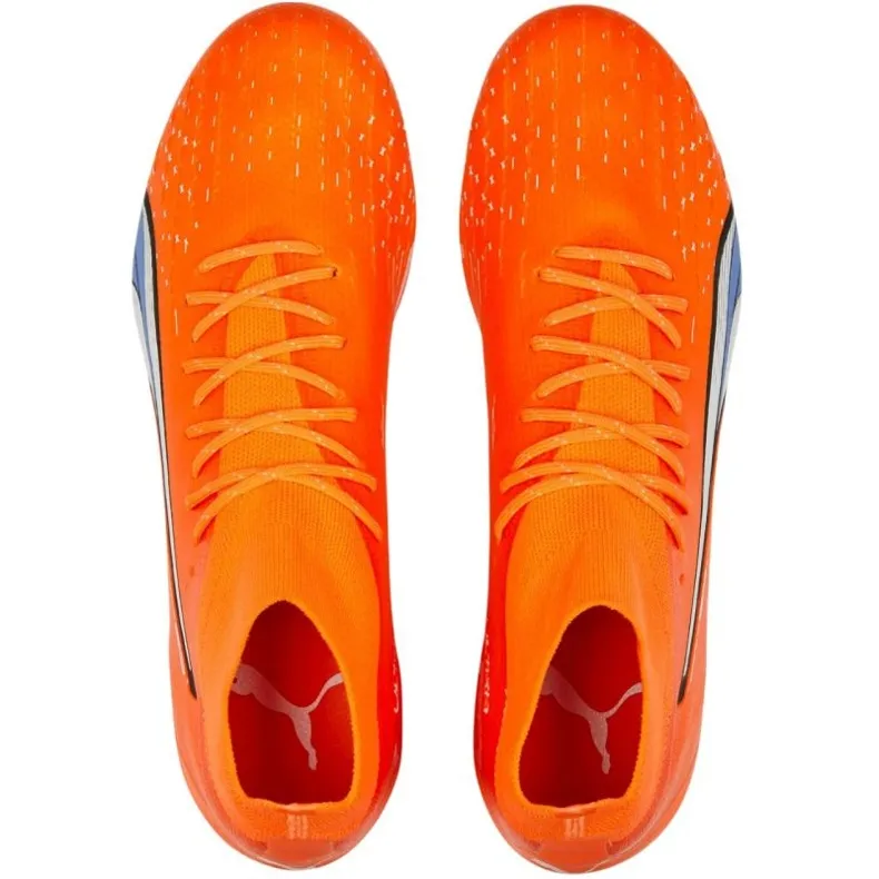 Puma Ultra Pro FG/AG M 107240 01 football shoes orange oranges and reds