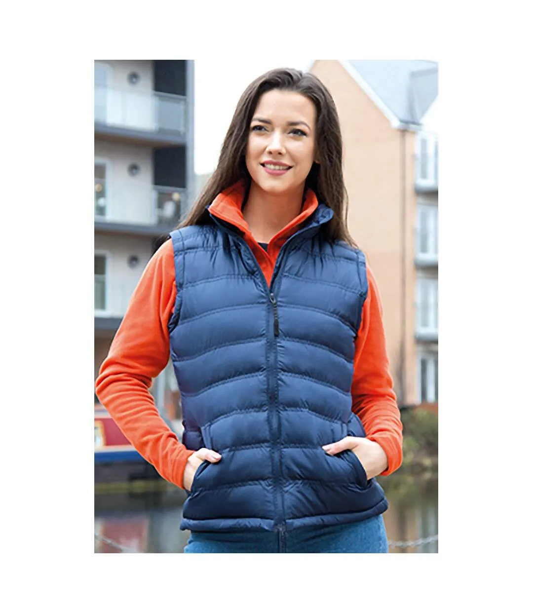 Result Ladies/Womens Ice Bird Padded Bodywarmer / Gilet Jacket (Royal) - UTBC2725