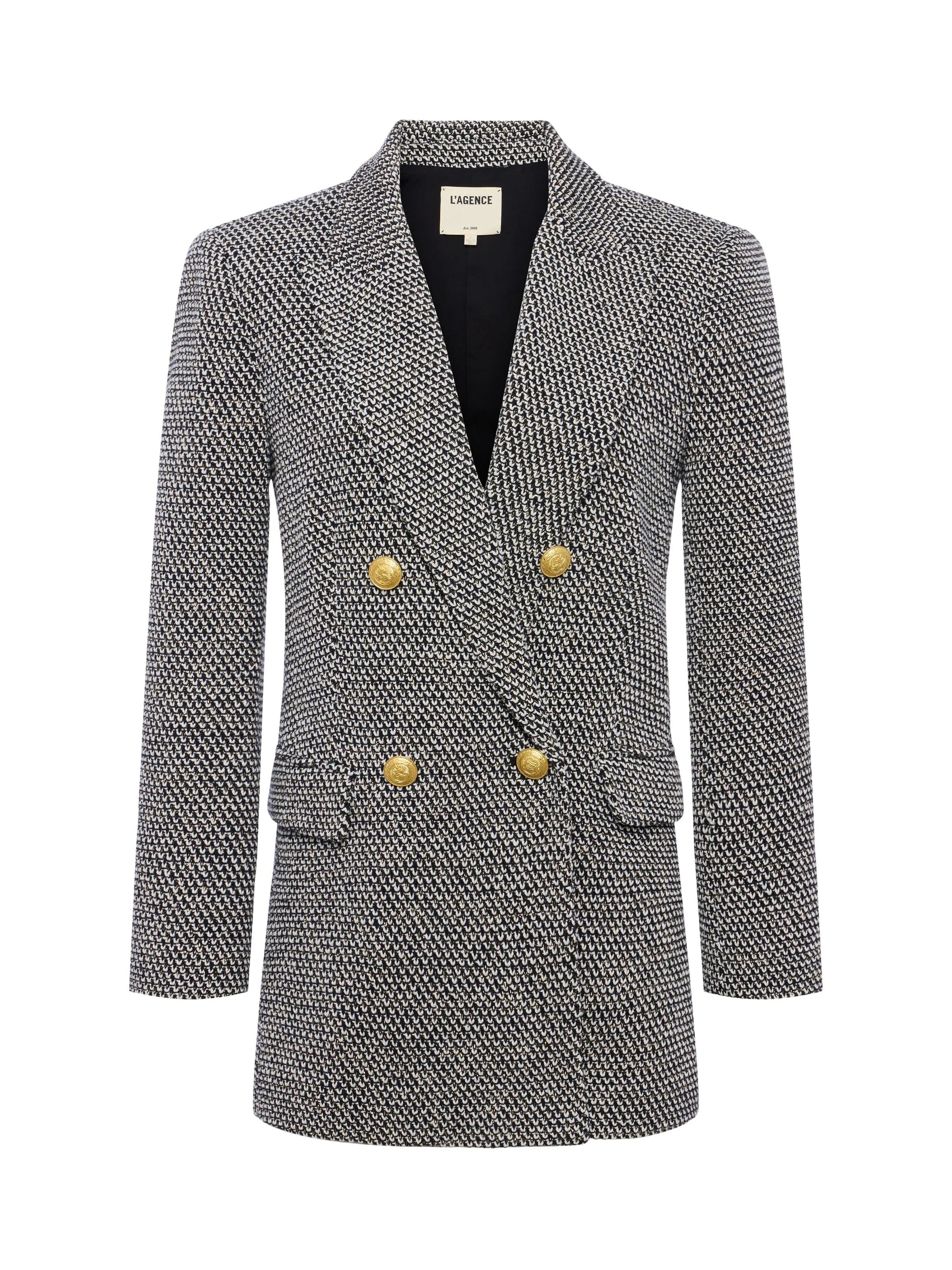 Riva Knit Double Breasted Blazer