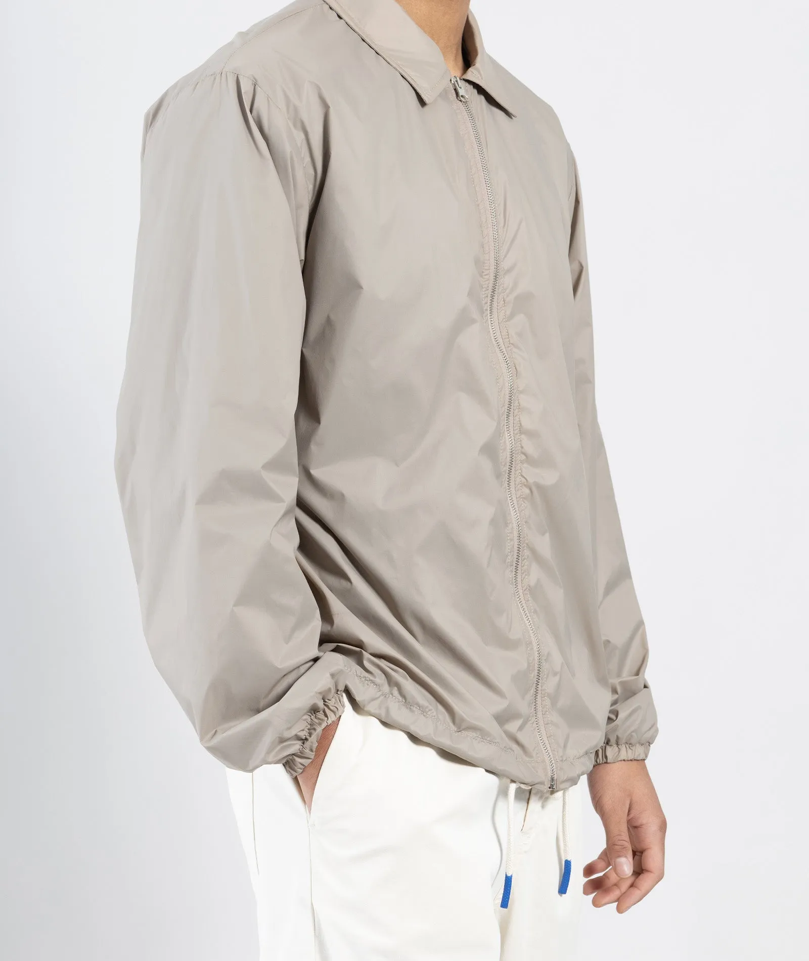 Sander Jacket Nylon Zip - Earth